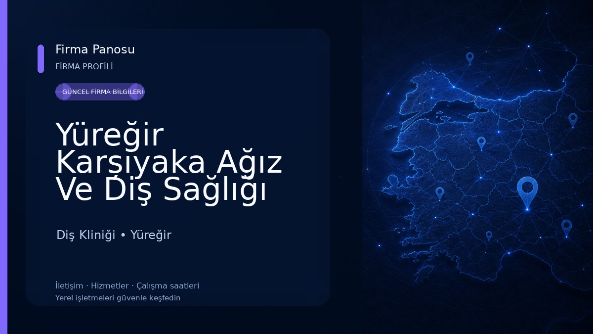 Yüreğir Karșıyaka Ağız Ve Diş Sağlığı Merkezi Diş Kliniği