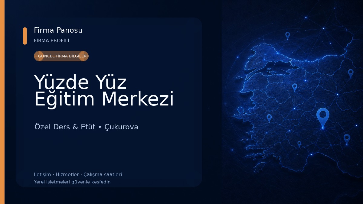 Yüzde Yüz Eğitim Merkezi Özel Ders & Etüt