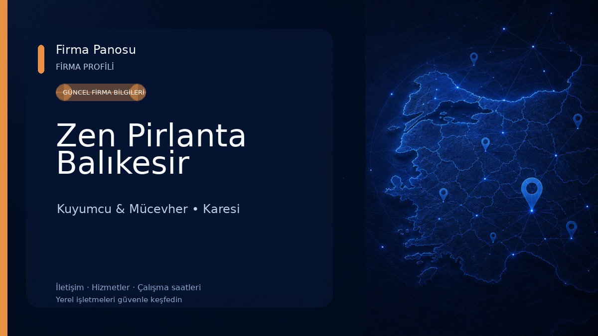 Zen Pirlanta Balıkesir Kuyumcu & Mücevher