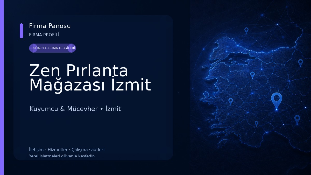 Zen Pırlanta Mağazası İzmit