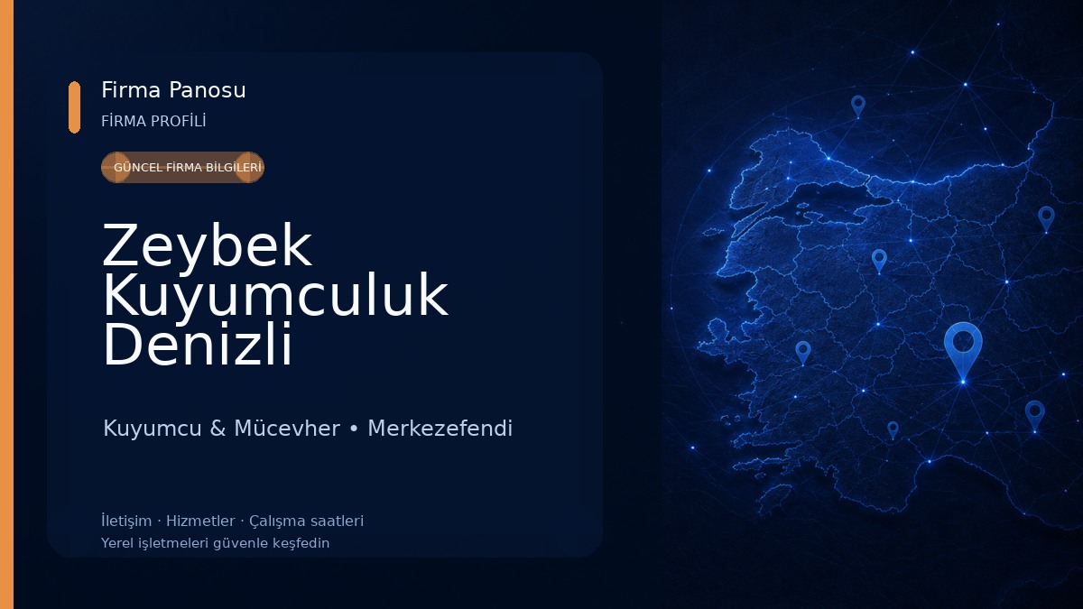 Zeybek Kuyumculuk Denizli Kuyumcu & Mücevher