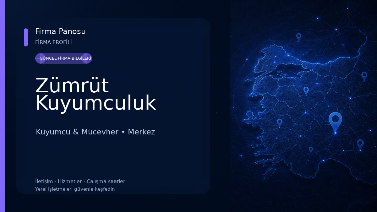 Zümrüt Kuyumculuk